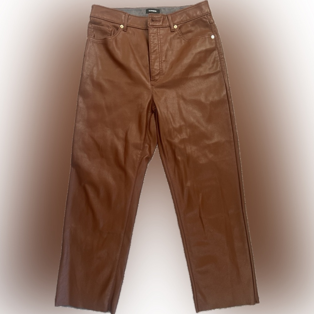 Express Vegan Leather Pants